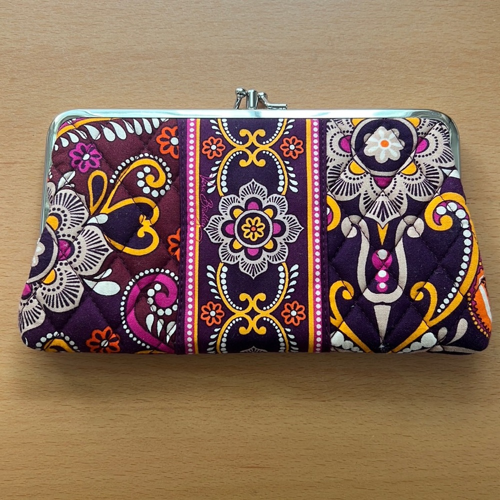Vera Bradley Clutch Wallet in Safari Sunset